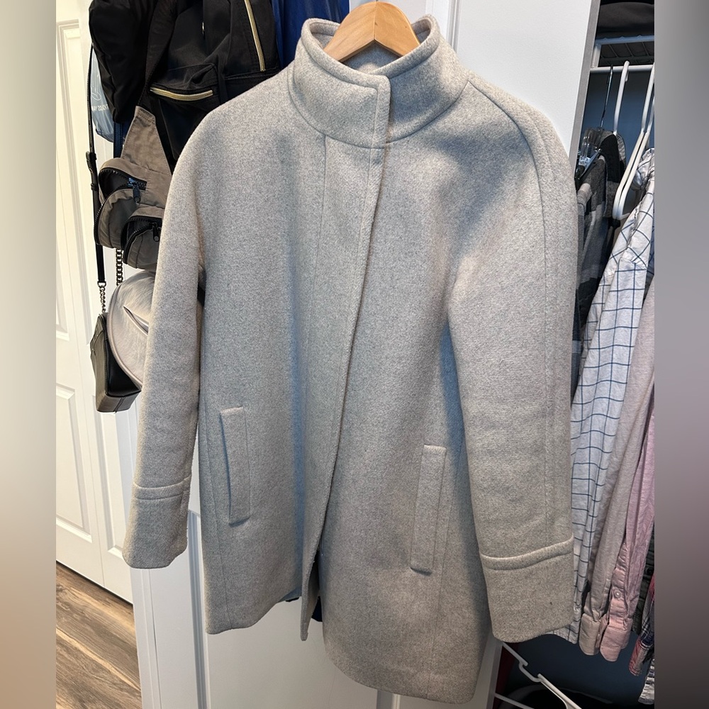 49% Wool J. Crew coat size 12P (petite)